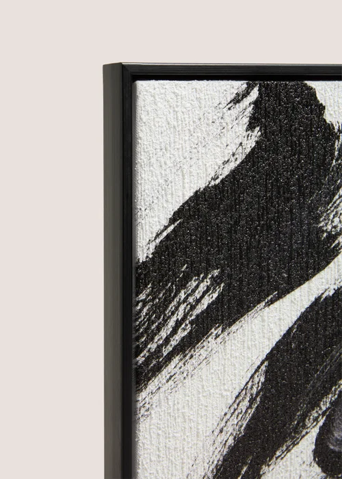 Monochrome Abstract Small Wall Art Image 2
