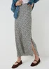 Blue Ditsy Floral Co Ord Slip Maxi Skirt - 8 Image 2