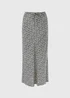 Blue Ditsy Floral Co Ord Slip Maxi Skirt - 8 Image 4