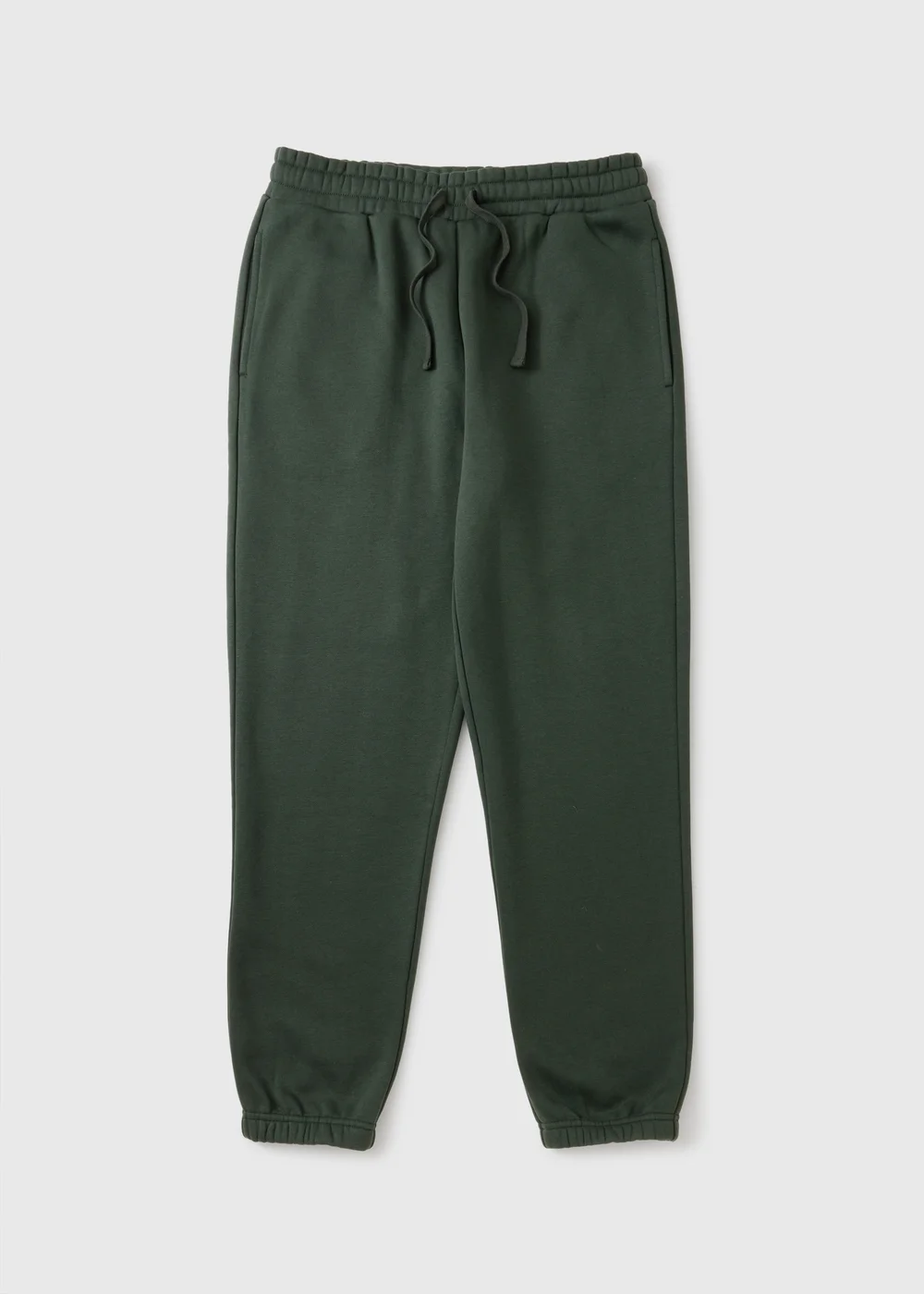 Green Relaxed Cuffed Jogging Bottoms - XS Image 4