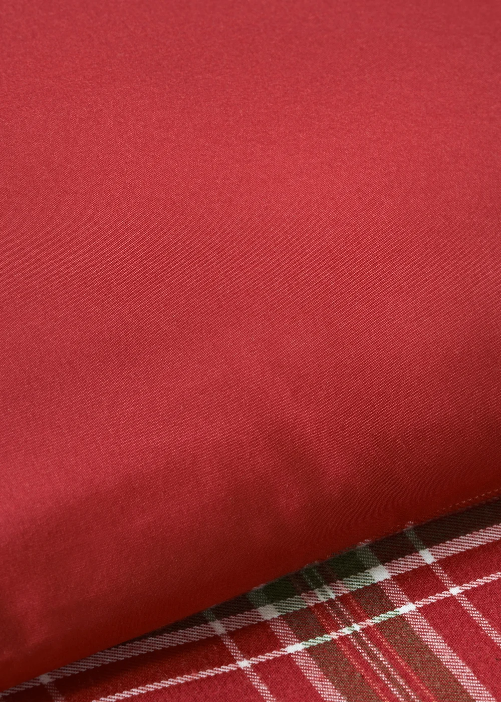 Red Tartan Duvet Set - Single Image 3