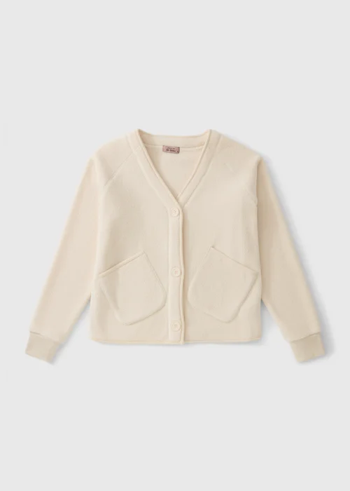 Cream Cosy Loungewear Cardigan - XS Image 4