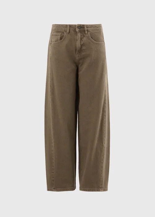 Mocha Barrel Jean - 24/L29 Image 5