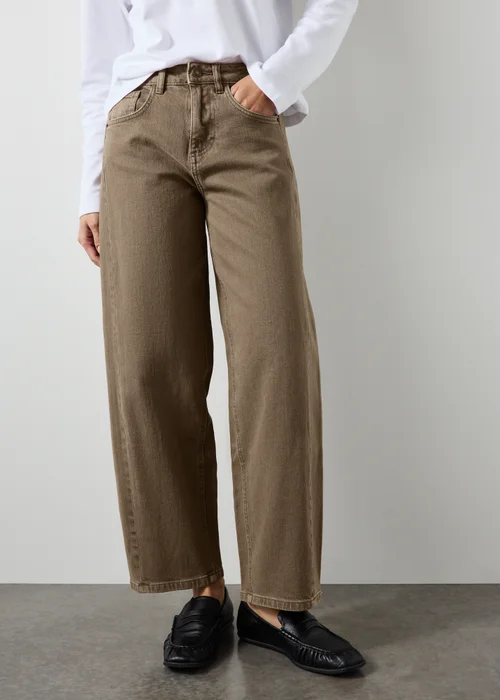 Mocha Barrel Jean - 24/L29 Image 1