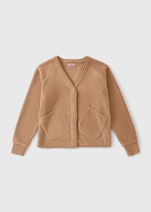 Brown Cosy Lounge Cardigan - S Image 4