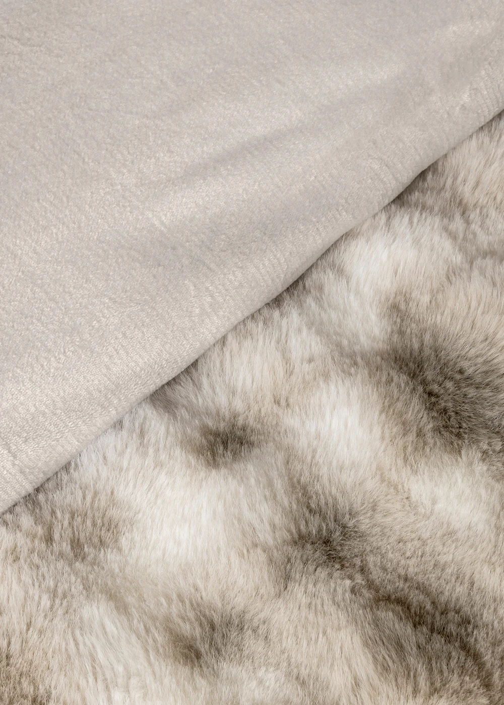 Mink Faux Fur Duvet Set - Double Image 3
