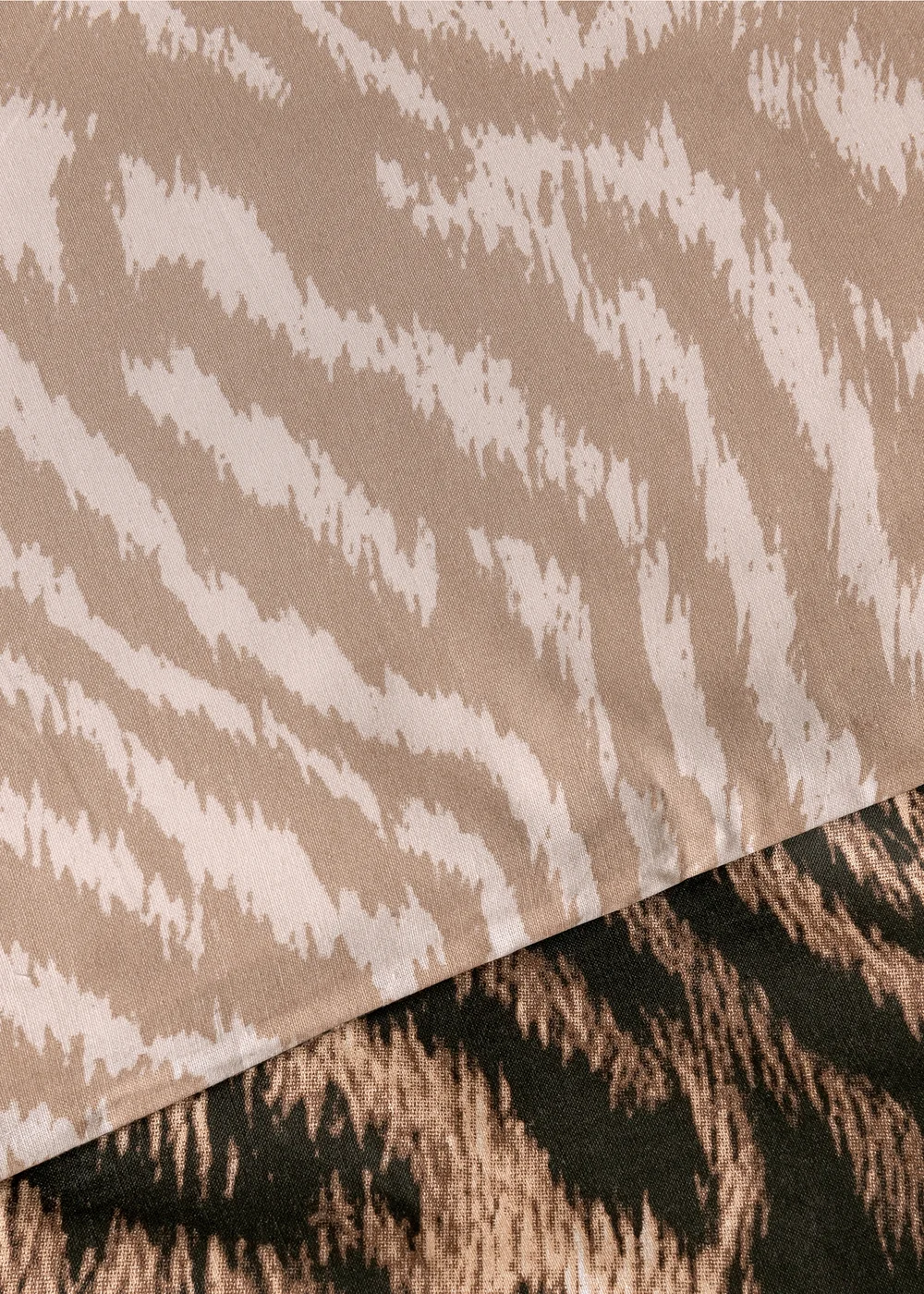 Brown Zebra Print Duvet Set - Double Image 3