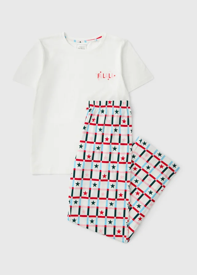 Ivory Christmas Pyjama Bundle Set