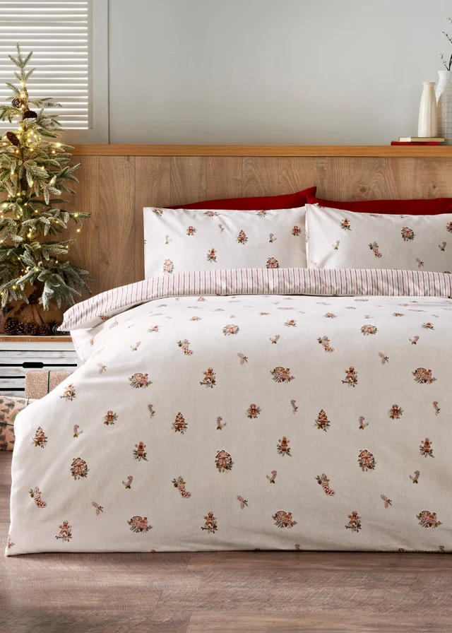 Cream Gingerbread Duvet Set