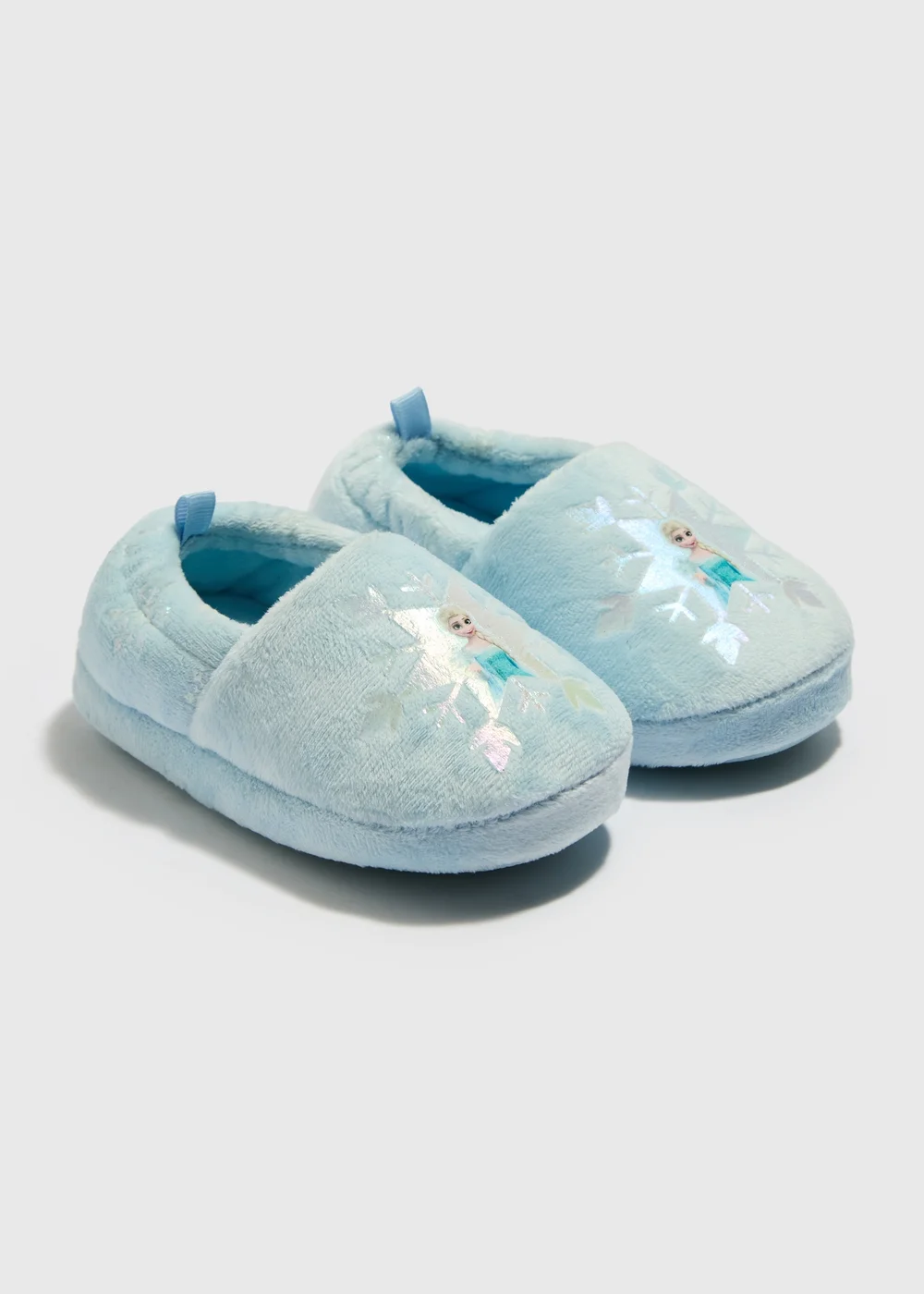 Disney Frozen Kids Blue Elsa Slipper (Younger 4-12) - 4 Infants Image 1
