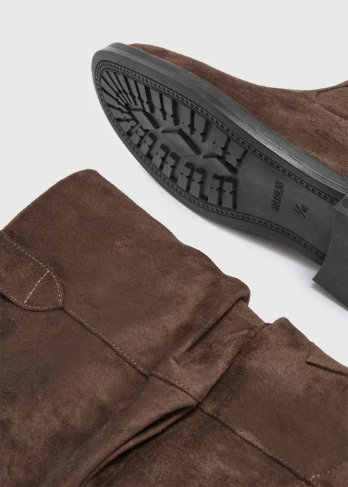 Brown Slouch Boots - 3 Image 2