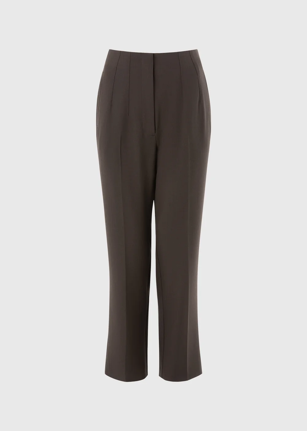 Brown PVL Tapered Trousers - 18/L29 Image 1