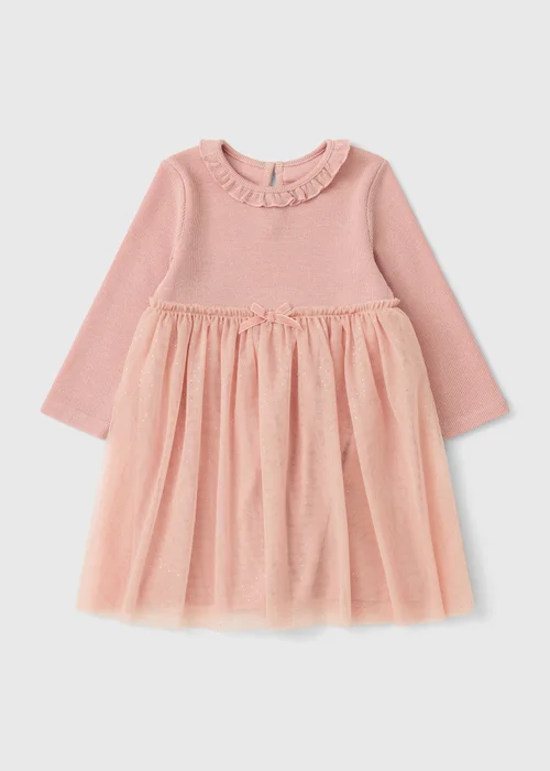 Girls' Pink Tutu Dress (1-8 Yrs) - 1-1.5 Yrs Image 1