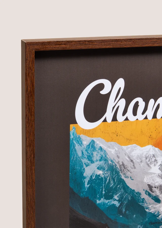 Chamonix Ski Wall Art