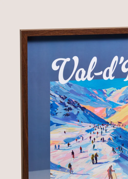 Val-d’Isère Ski Mountain Wall Art Image 2