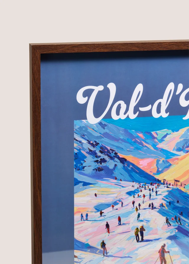 Val-d’Isère Ski Mountain Wall Art