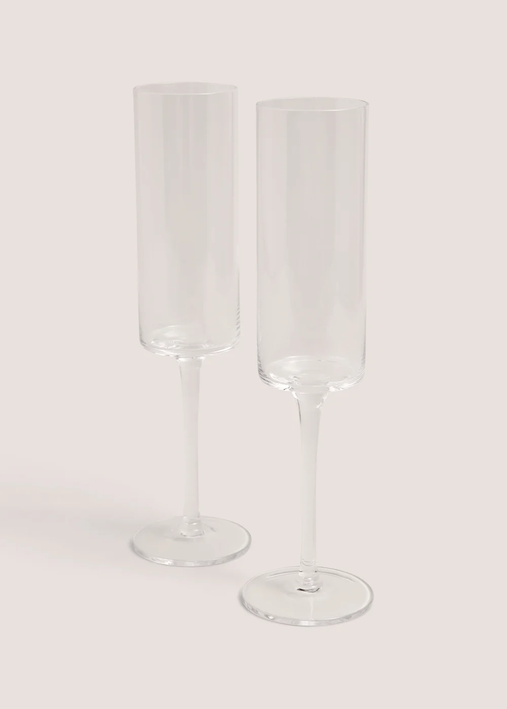 2 Pack Champagne Glasses Image 1