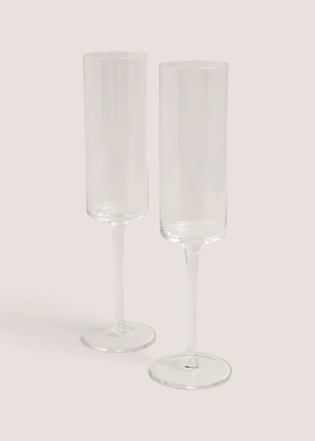 2 Pack Champagne Glasses