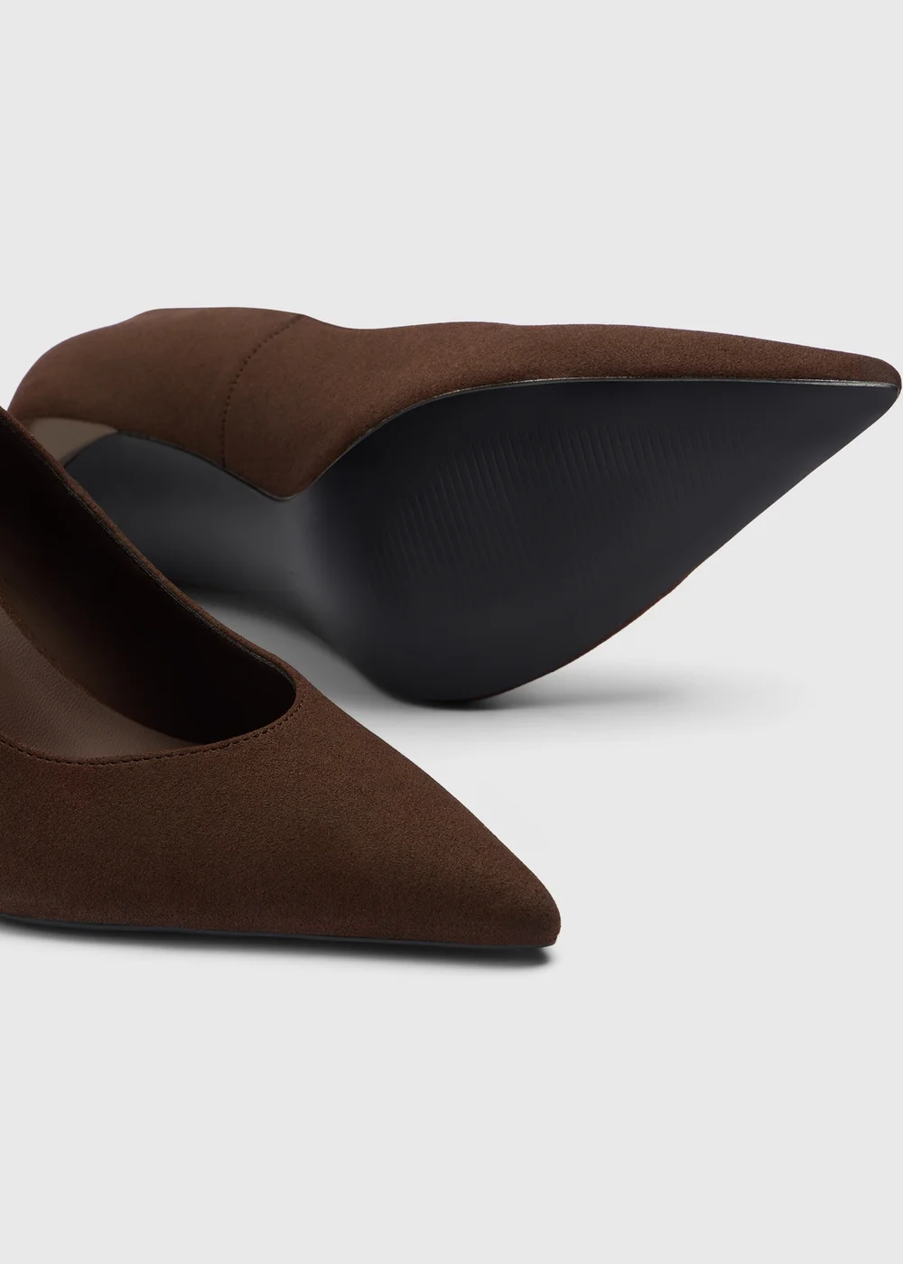 Brown Court Heels - 3 Image 2