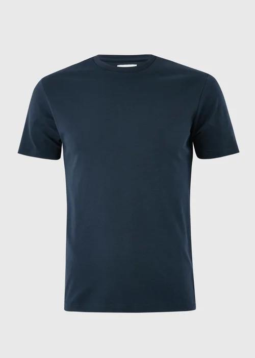 Navy Slim Fit T-Shirt - S Image 5
