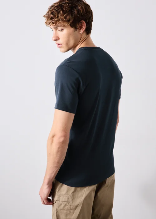 Navy Slim Fit T-Shirt - S Image 3