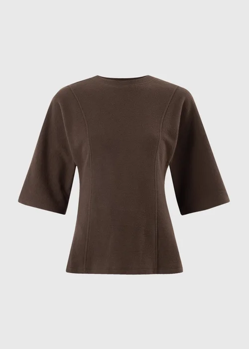 Chocolate Soft Touch Kimono T-Shirt - 8 Image 5