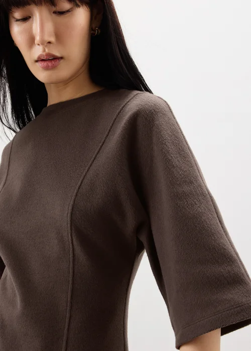 Chocolate Soft Touch Kimono T-Shirt - 8 Image 3