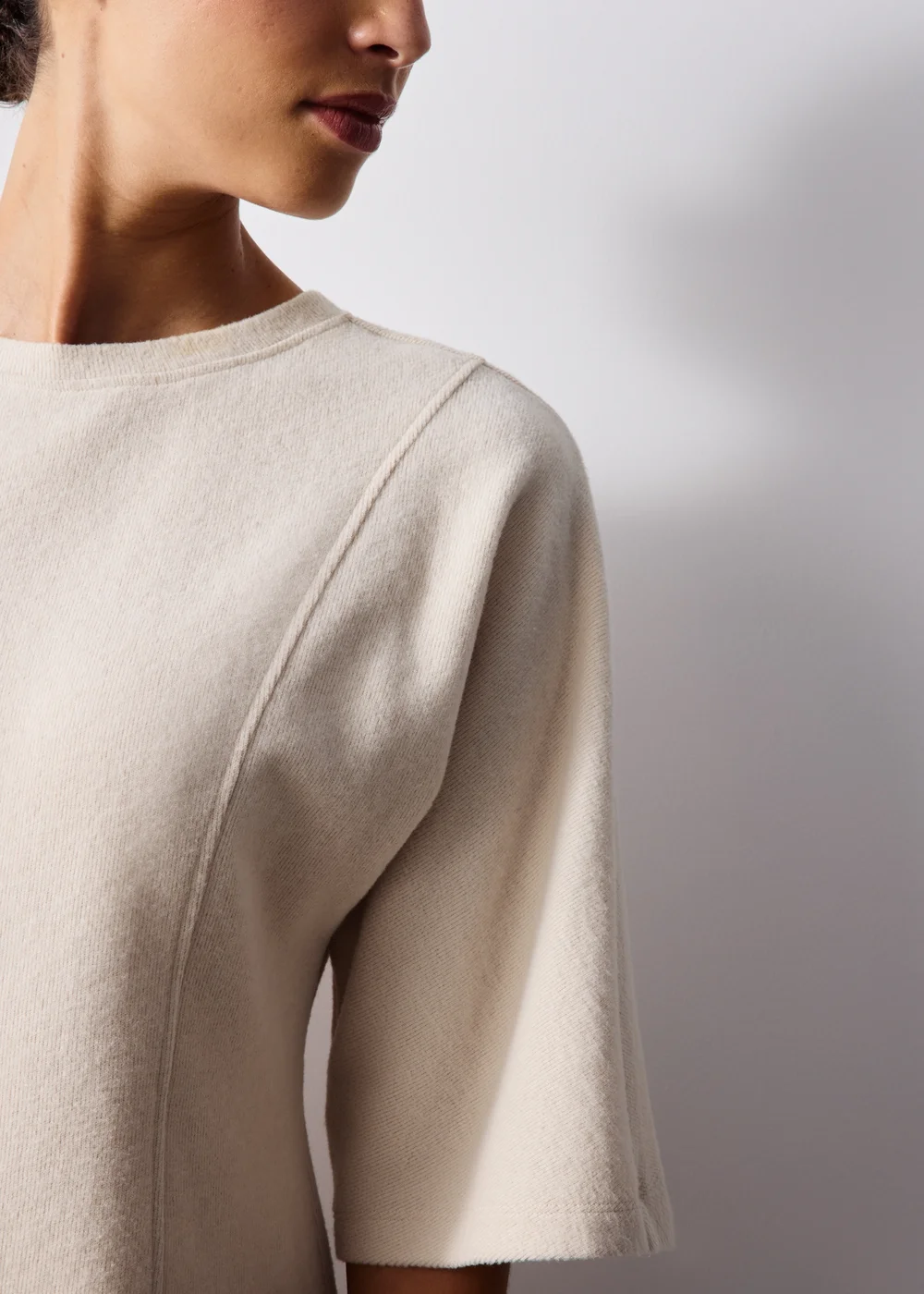 Oatmeal Soft Touch T-Shirt - 8 Image 3