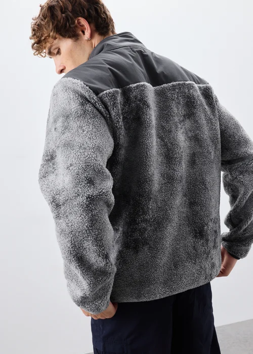 Grey Full Zip Fleece - S Image 3