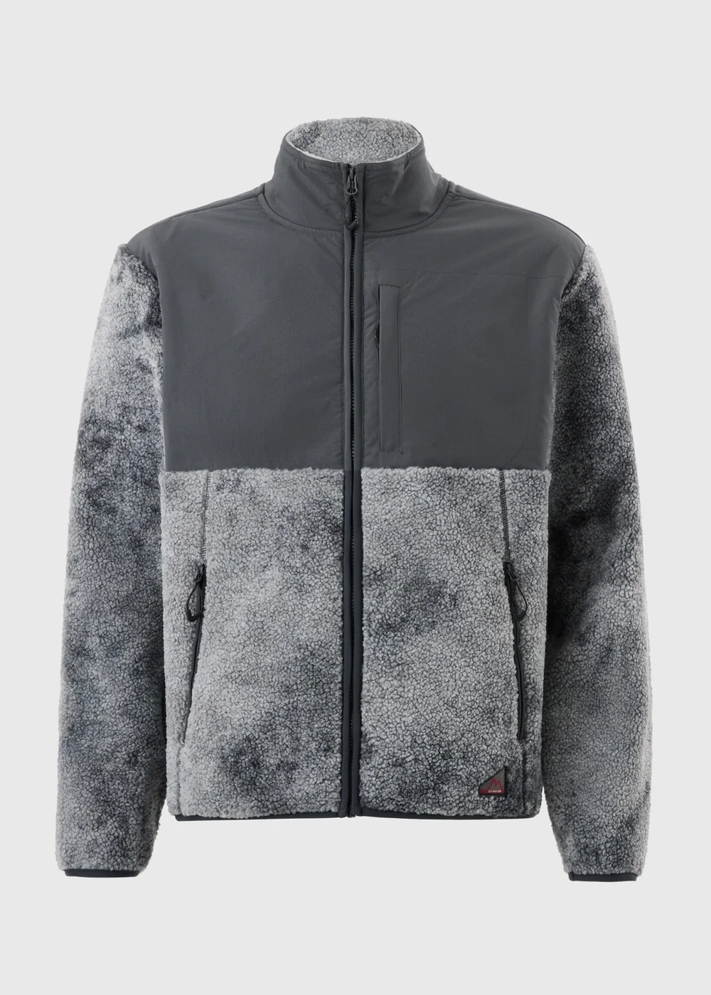 Grey Full Zip Fleece - S Image 2
