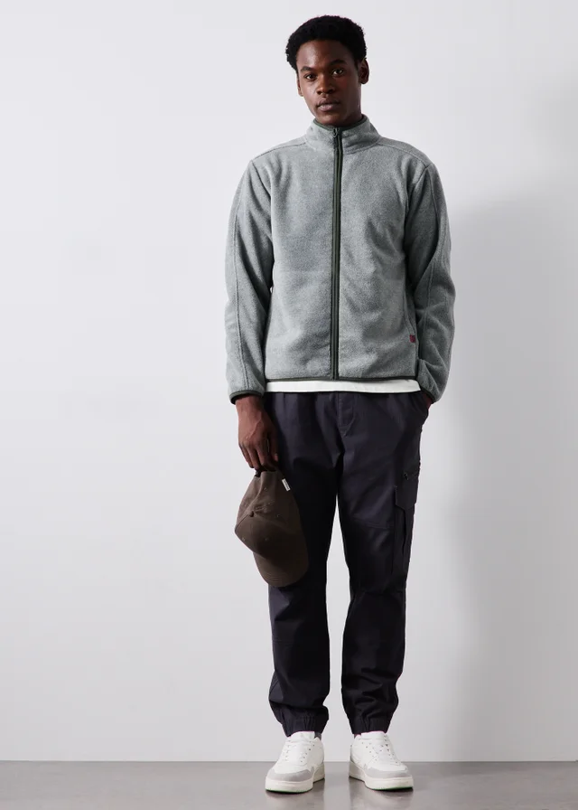 Grey Full Zip Fleece