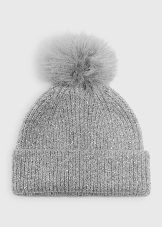 Grey Beanie In A Box