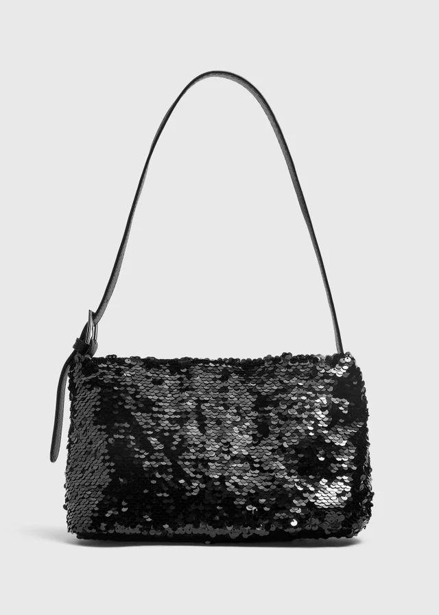 Black Sequin Bag