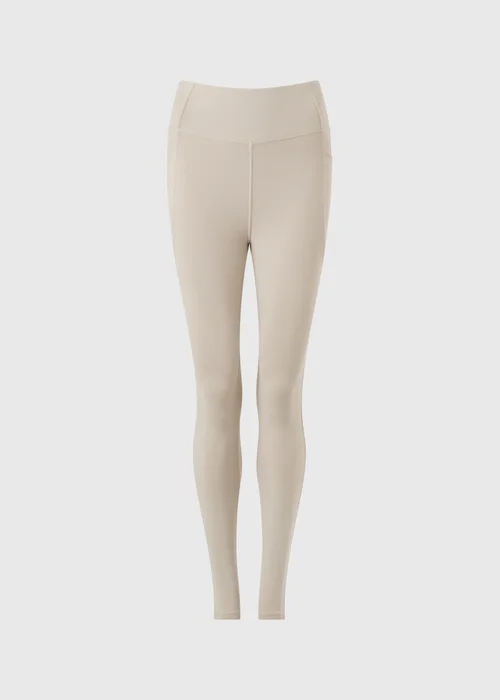 Souluxe Cream Sports Long Leggings - 6 Image 5