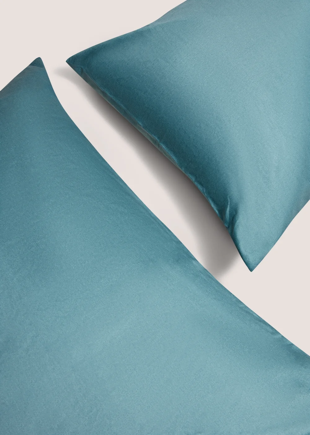 Blue Lyocel Fitted Bed Sheets - Single Image 3
