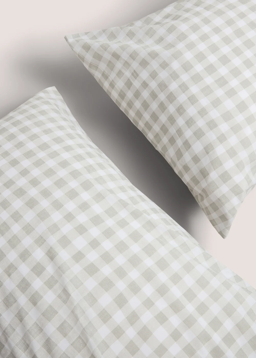Green Gingham Cotton Sheet Bundle - Single Image 2