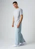 Influence Grey Cotton Crew Neck Short Sleeve T-Shirt - S Image 3