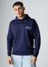 Influence Navy Cotton Blend Graphic Hoody - XL Image 1