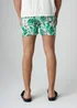 Influence Green Tropical Monkey Print Elasticated Shorts - XL Image 2