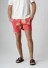 Influence Red Jellyfish Print Elasticated Shorts - XL Image 1