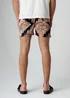 Influence Black Paisley Print Elasticated Shorts - L Image 2
