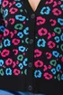 Yours Limited Curve Black Leopard Print Balloon Sleeve Cardigan - 18-20 Image 4