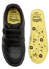 ToeZone Pokemon Character Black Rip Tape School Shoes - 9 Infants Image 5