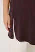 Yours Curve Chocolate Brown Kimono - 34-36 Image 5