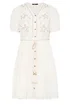 Yours Curve White Flower Detail Shirt Dress - 18 Image 2