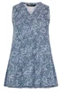 Yours Curve Blue Paisley Notch Neck Vest Top - 14 Image 5