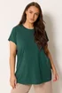 Yours 3 Pack Curve Mocha Brown & Pink Core T-Shirts - 16 Image 5