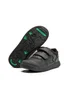ToeZone Noah Black Rip Tape Dinosaur Character School Shoes - 1 Infants Image 1