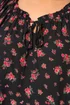 Yours Curve Black Ditsy Floral Bardot Top - 16 Image 4