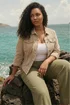 Roman Natural Curve Mid Wash Denim Jacket - 22-24 Image 2